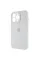 Чохол Silicone Case Full Camera Protective (AA) для Apple iPhone 15 Pro Max (6.7) - Білий / White - фото