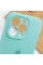 Чехол Silicone Case Full Camera Protective (AA) для Apple iPhone 15 Pro Max (6.7) - Бирюзовый / Marine Green - фото