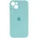 Чохол Silicone Case Full Camera Protective (AA) для Apple iPhone 15 Plus (6.7) - Бірюзовий / Marine Green