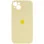 Чохол Silicone Case Full Camera Protective (AA) для Apple iPhone 15 Plus (6.7) - Жовтий / Mellow Yellow