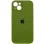 Чохол Silicone Case Full Camera Protective (AA) для Apple iPhone 15 Plus (6.7) - Зелений / Dark Olive