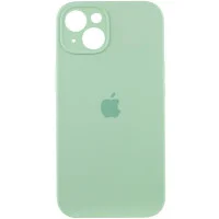 Чехол Silicone Case Full Camera Protective (AA) для Apple iPhone 15 Plus (6.7) - Зеленый / Pistachio