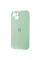 Чехол Silicone Case Full Camera Protective (AA) для Apple iPhone 15 Plus (6.7) - Зеленый / Pistachio - фото