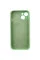 Чехол Silicone Case Full Camera Protective (AA) для Apple iPhone 15 Plus (6.7) - Зеленый / Pistachio - фото