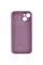 Чехол Silicone Case Full Camera Protective (AA) для Apple iPhone 15 Plus (6.7) - Лиловый / Lilac Pride - фото
