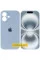 Чехол Silicone Case Full Camera Protective (AA) для Apple iPhone 16 (6.1) - Голубой / Sweet Blue - фото