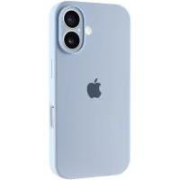 Чехол Silicone Case Full Camera Protective (AA) для Apple iPhone 16 (6.1) - Голубой / Sweet Blue