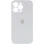 Чехол Silicone Case Full Camera Protective (AA) для Apple iPhone 16 Pro (6.3) - Белый / White