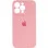 Чехол Silicone Case Full Camera Protective (AA) для Apple iPhone 16 Pro (6.3) - Розовый / Light pink