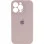 Чехол Silicone Case Full Camera Protective (AA) для Apple iPhone 16 Pro (6.3) - Серый / Lavender