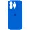 Чехол Silicone Case Full Camera Protective (AA) для Apple iPhone 16 Pro (6.3) - Синий / Capri Blue