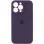 Чехол Silicone Case Full Camera Protective (AA) для Apple iPhone 16 Pro (6.3) - Фиолетовый / Elderberry