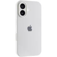 Чохол Silicone Case Full Camera Protective (AA) для Apple iPhone 16 Plus (6.7) - Білий / White