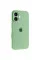 Чохол Silicone Case Full Camera Protective (AA) для Apple iPhone 16 Plus (6.7) - Зелений / Pistachio - фото