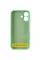 Чохол Silicone Case Full Camera Protective (AA) для Apple iPhone 16 Plus (6.7) - Зелений / Pistachio - фото