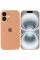 Чехол Silicone Case Full Camera Protective (AA) для Apple iPhone 16 Plus (6.7) - Оранжевый / Cantaloupe - фото