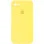 Чохол Silicone Case Square Full Camera Protective (AA) для Apple iPhone 7/8/SE (2020) (4.7) - Жовтий / Yellow