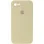 Чохол Silicone Case Square Full Camera Protective (AA) для Apple iPhone 7 / 8 / SE (2020) (4.7) - Жовтий / Mellow Yellow