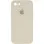 Чохол Silicone Case Square Full Camera Protective (AA) для Apple iPhone 7/8/SE (2020) (4.7) - Бежевий / Antique White