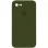 Чохол Silicone Case Square Full Camera Protective (AA) для Apple iPhone 7/8/SE (2020) (4.7) - Зелений / Dark Olive