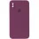 Чохол Silicone Case Square Full Camera Protective (AA) для Apple iPhone X / XS (5.8) - Бордовий / Maroon