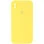Чохол Silicone Case Square Full Camera Protective (AA) для Apple iPhone X / XS (5.8) - Жовтий / Yellow