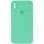 Чохол Silicone Case Square Full Camera Protective (AA) для Apple iPhone X / XS (5.8) - Зелений / Spearmint