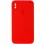 Чохол Silicone Case Square Full Camera Protective (AA) для Apple iPhone X / XS (5.8) - Червоний / Red