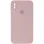 Чохол Silicone Case Square Full Camera Protective (AA) для Apple iPhone X / XS (5.8) - Рожевий / Pink Sand