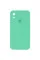 Чохол Silicone Case Square Full Camera Protective (AA) для Apple iPhone XR (6.1) - Зелений / Spearmint - фото