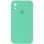 Чохол Silicone Case Square Full Camera Protective (AA) для Apple iPhone XR (6.1) - Зелений / Spearmint