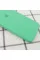 Чохол Silicone Case Square Full Camera Protective (AA) для Apple iPhone XR (6.1) - Зелений / Spearmint - фото