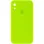 Чохол Silicone Case Square Full Camera Protective (AA) для Apple iPhone XR (6.1) - Салатовий / Neon green