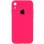 Чохол Silicone Case Square Full Camera Protective (AA) для Apple iPhone XR (6.1) - Рожевий / Barbie pink