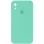 Чохол Silicone Case Square Full Camera Protective (AA) для Apple iPhone XR (6.1) - Бірюзовий / Turquoise