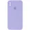 Чохол Silicone Case Square Full Camera Protective (AA) для Apple iPhone XS Max (6.5) - Бузковий / Dasheen