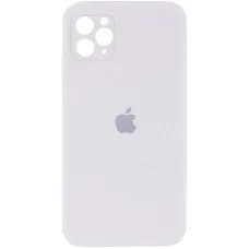 Чохол Silicone Case Square Full Camera Protective (AA) для Apple iPhone 11 Pro (5.8) - Білий / White
