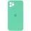 Чохол Silicone Case Square Full Camera Protective (AA) для Apple iPhone 11 Pro (5.8) - Зелений / Spearmint