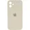 Чохол Silicone Case Square Full Camera Protective (AA) для Apple iPhone 11 (6.1) - Бежевий / Antique White