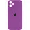 Чохол Silicone Case Square Full Camera Protective (AA) для Apple iPhone 11 (6.1) - Фіолетовий / Grape