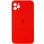 Чехол Silicone Case Square Full Camera Protective (AA) для Apple iPhone 11 Pro Max (6.5) - Красный / Red