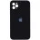 Чехол Silicone Case Square Full Camera Protective (AA) для Apple iPhone 11 Pro Max (6.5) - Черный / Black