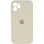Чехол Silicone Case Square Full Camera Protective (AA) для Apple iPhone 11 Pro Max (6.5) - Бежевый / Antique White