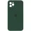 Чехол Silicone Case Square Full Camera Protective (AA) для Apple iPhone 11 Pro Max (6.5) - Зеленый / Cyprus Green