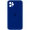 Чехол Silicone Case Square Full Camera Protective (AA) для Apple iPhone 11 Pro Max (6.5) - Синий / Deep navy