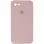 Чехол Silicone Case Square Full Camera Protective (AA) для Apple iPhone 6/6s (4.7) - Розовый / Pink Sand
