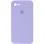 Чехол Silicone Case Square Full Camera Protective (AA) для Apple iPhone 6/6s (4.7) - Сиреневый / Dasheen