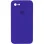 Чехол Silicone Case Square Full Camera Protective (AA) для Apple iPhone 6/6s (4.7) - Фиолетовый / Ultra Violet