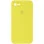 Чехол Silicone Case Square Full Camera Protective (AA) для Apple iPhone 6/6s (4.7) - Желтый / Bright Yellow
