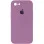 Чехол Silicone Case Square Full Camera Protective (AA) для Apple iPhone 6/6s (4.7) - Лиловый / Lilac Pride